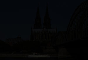 Unterbelichtung, Testfoto am Rheinufer - Digital