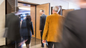 Bewegung bei Businessbildern
