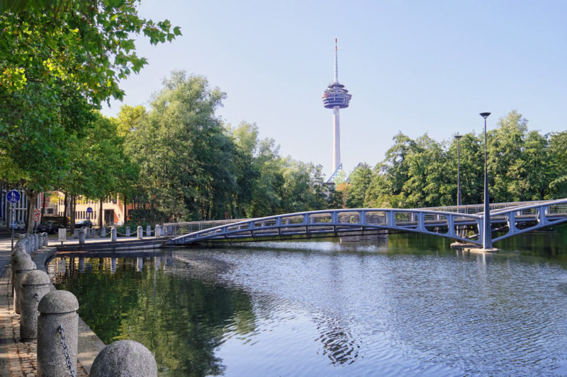 Colonius vom Media Park aus fotografiert