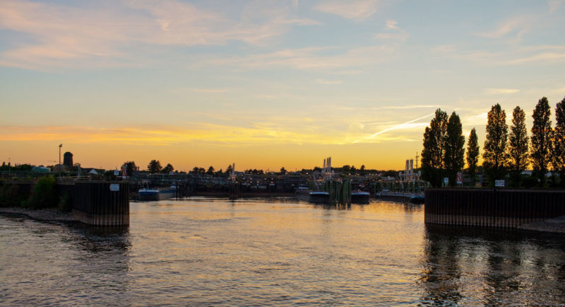 Abends im Kölner Süden.