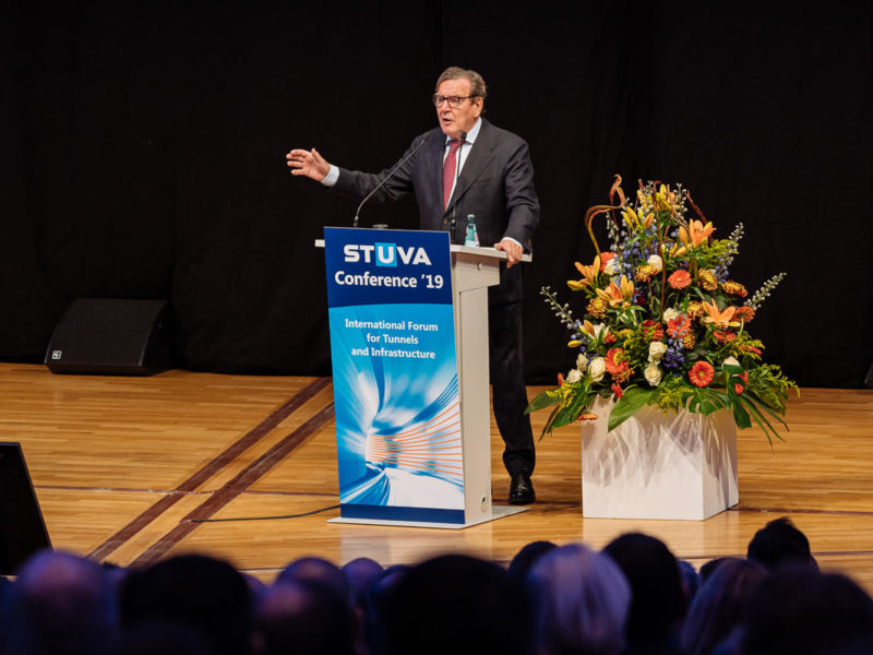 Gerhard Schröder bei Stuva Konferenz