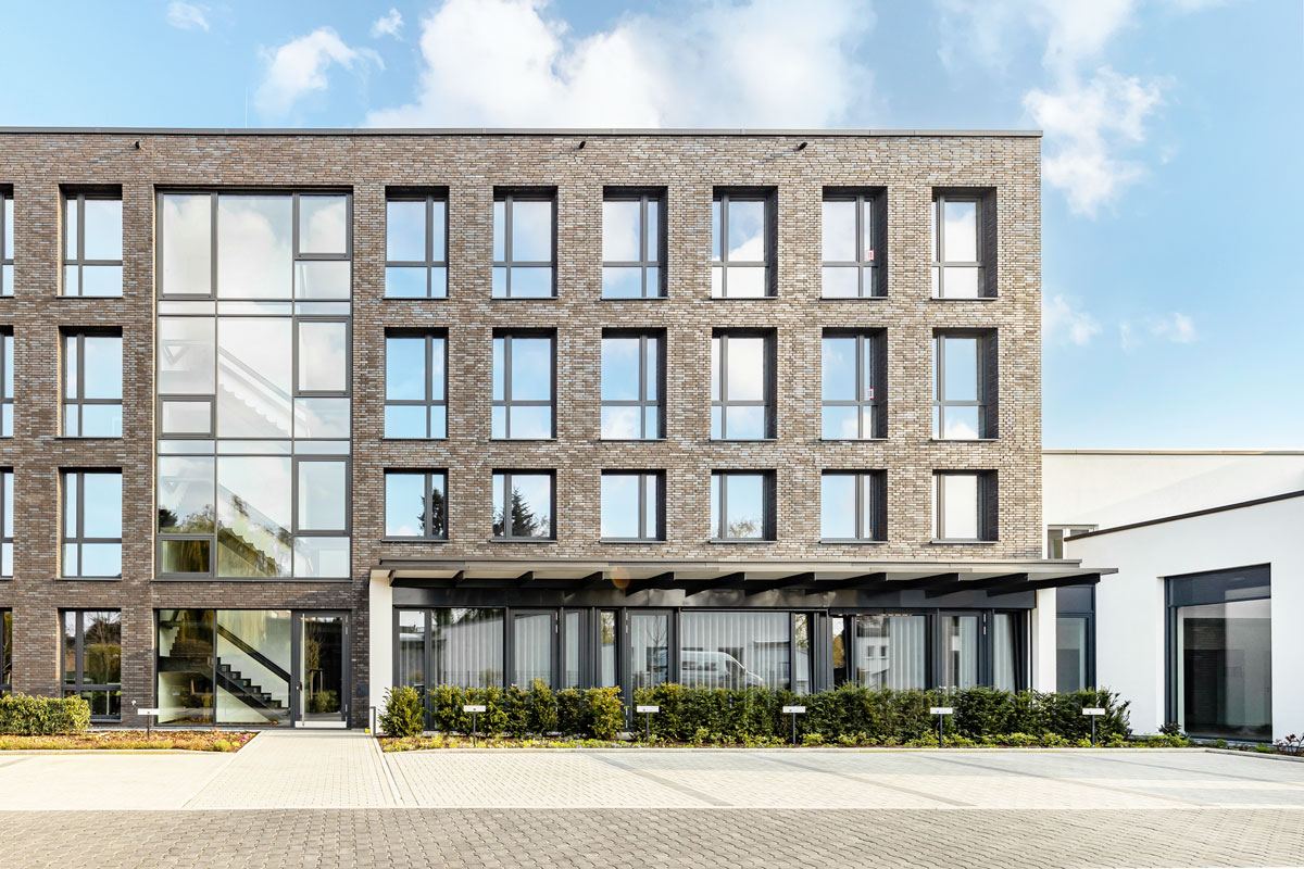 Architektur Außenaufnahme Bürogebäude Köln