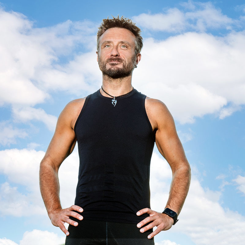 Portrait Foto lauf Trainer Gregor Adler in Köln