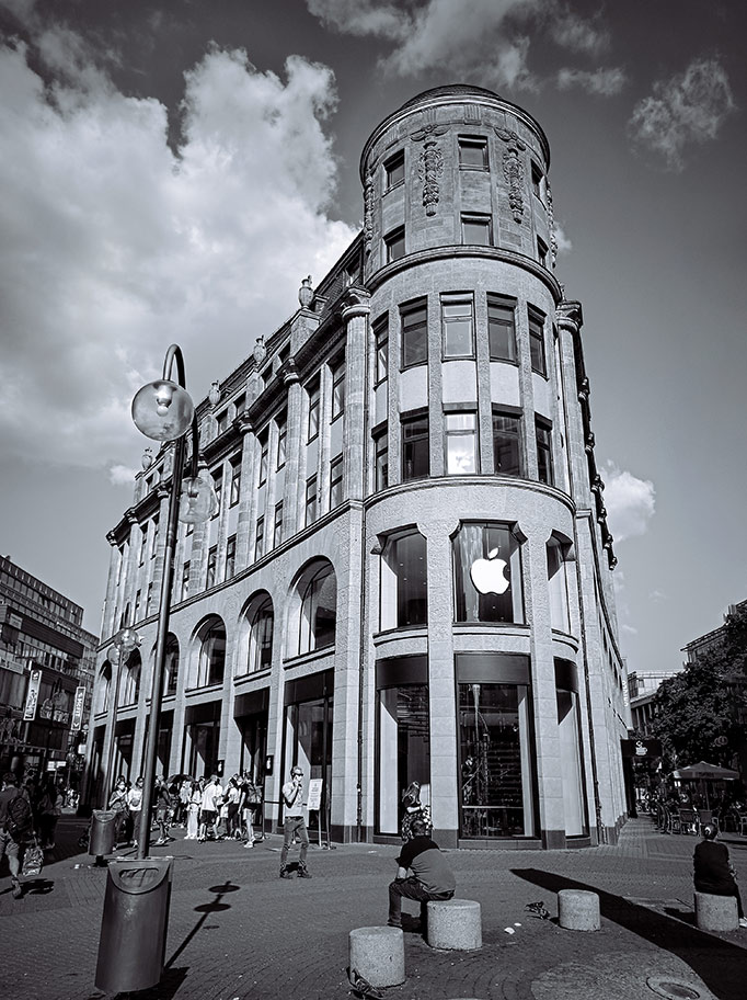 Apple Gebäude Store in Köln