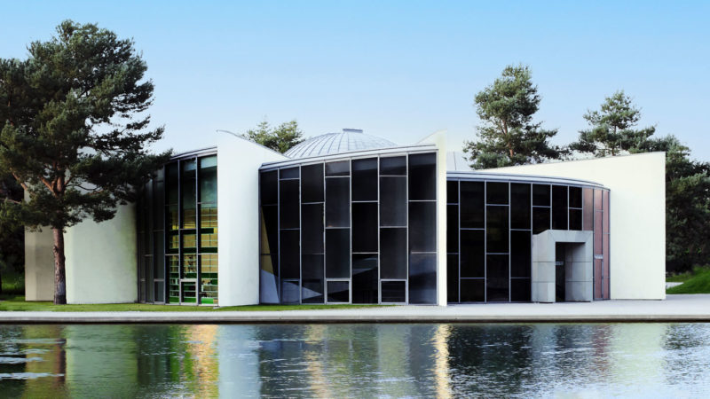 VW Park Gebäude Architekturfoto