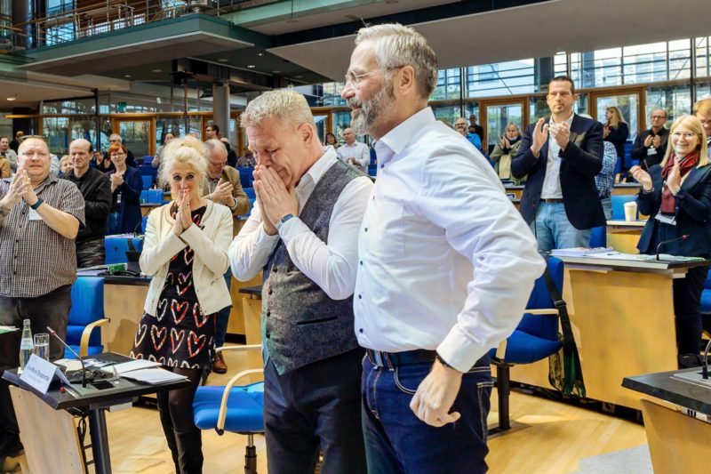 Eventfotografie des Publikums im Plenarsaal in Bonn