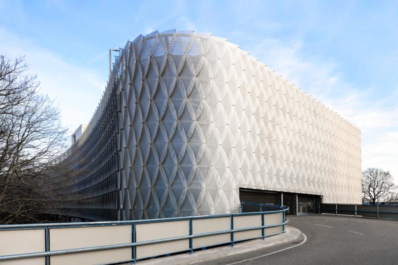 Einfahrt des P22 Koelnmesse - Architekturpreis