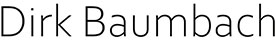Architekturfotograf Dirk Baumbach Logo