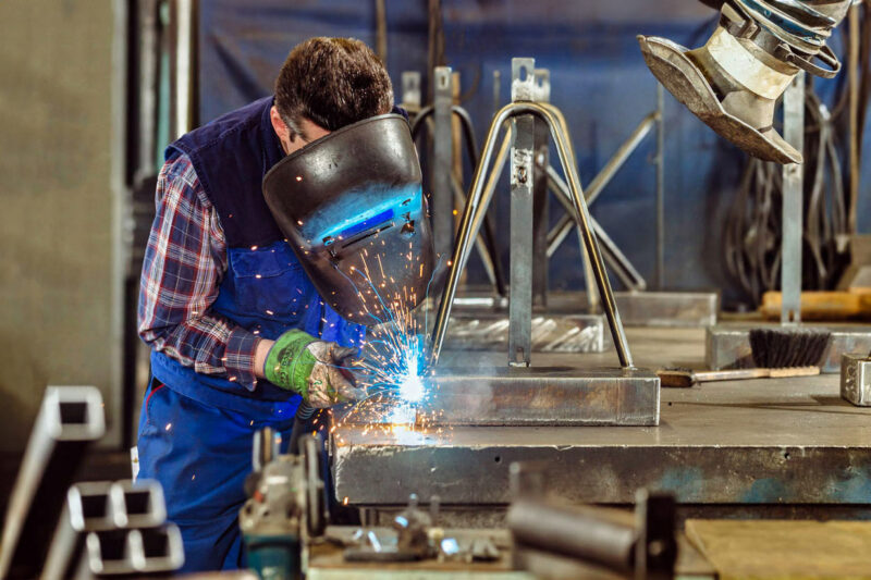 Business Industrie Fotografie bei Schweißarbeiten in Bonn