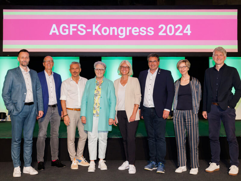 Moderatoren und Redner des AGFS Kongress in Köln.