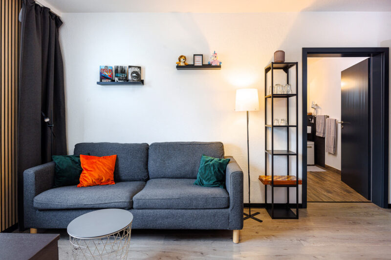 Foto einer Ferienwohnung. Verwendung für die Online Werbung