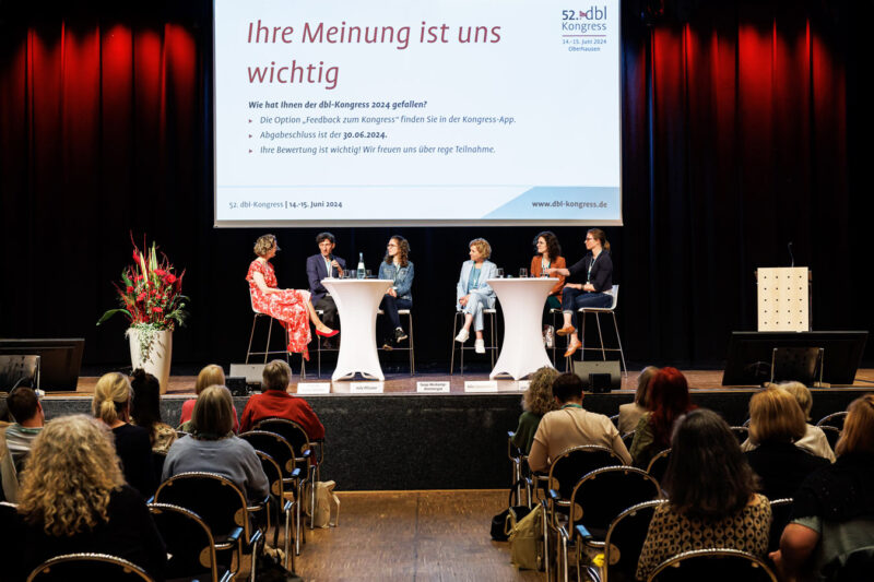 Nach dem 52. dbl Kongress wird die nächste Veranstaltung, der 53. dbl Kongress der Logopäden stattfinden.