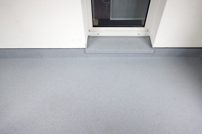 Der neue Balkon. Foto des Baustellenfotografen Dirk Baumbach in Köln.