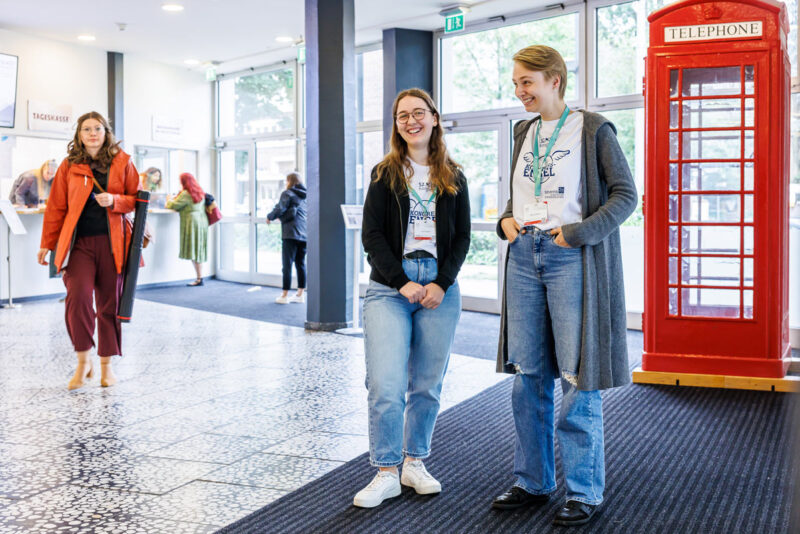 Der Eingang beim Congress in Oberhausen.