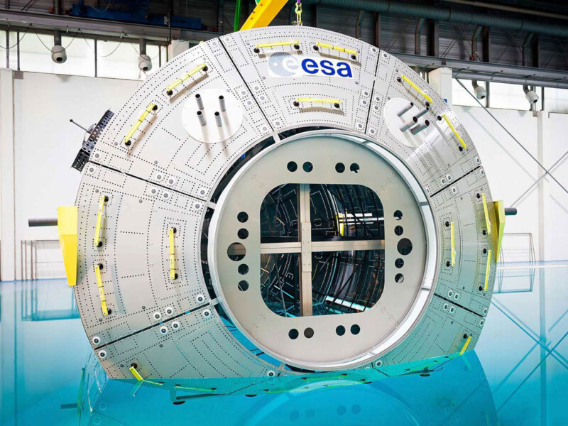 ESA Luft und Raumfahrttechnik Fotografie.