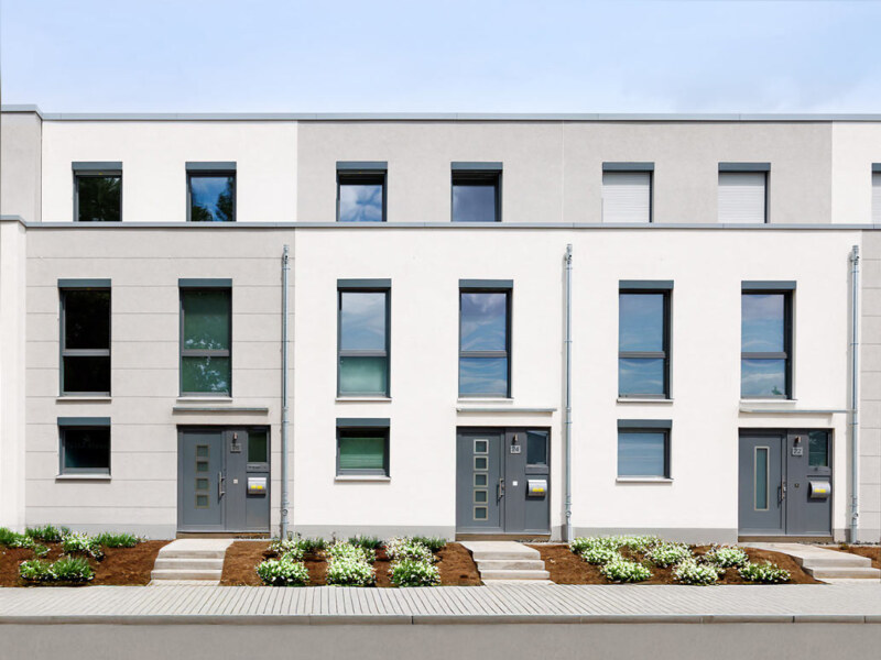 Immobilienfoto des Gebäude Fotografen für Häuser in Köln.