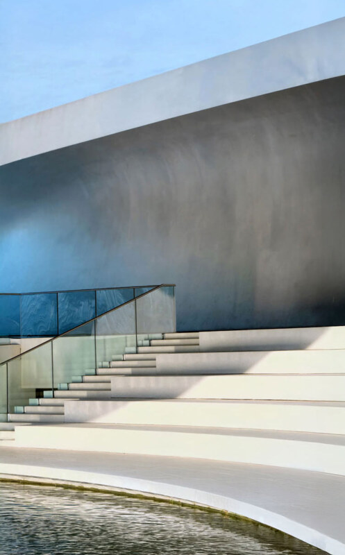 Form, Licht und Design. Ein Foto des Architektur Fotografen in Aachen.