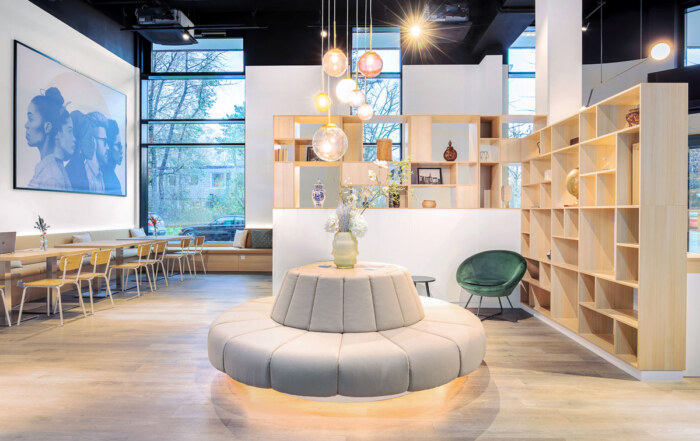 Eine wunderschöne Lobby. Der Eingang des Hotels. Fotografie des Hotelfotografen in Nordrhein Westfalen.