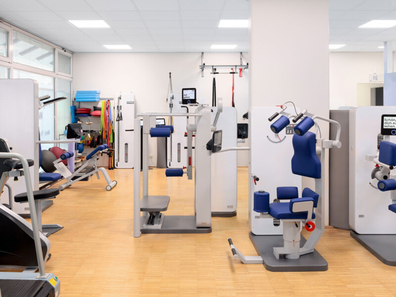 Fitness Raum des Sportstudios in Köln. Copyrights: Sport- und Fitness-Fotografie Dirk Baumbach.