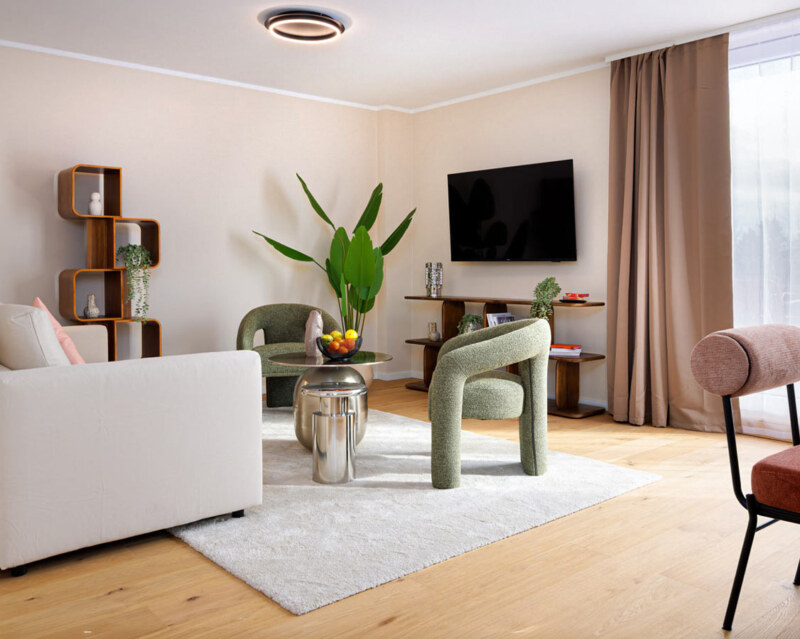 Ein Raum Foto des Architektur Fotografen Dirk Baumbach in Köln.