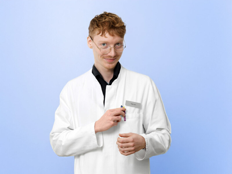 Medizinische Fotos mal anders. Neben der klassischen Portrait-Fotografie neue Dinge probieren.