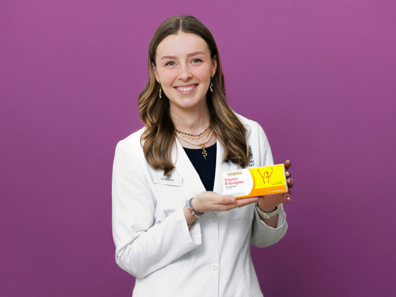 Werbefoto für die Pharma-Industrie. Medizinische Portrait Fotos und medizinische Produkte.