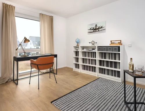 Fotografie einer Musterwohnung