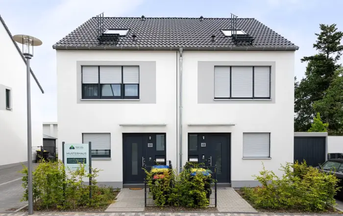 Das Movida Musterhaus. Ein Architekturfoto des Fotografen für Wohnhäuser in Nordrhein-Westfalen.