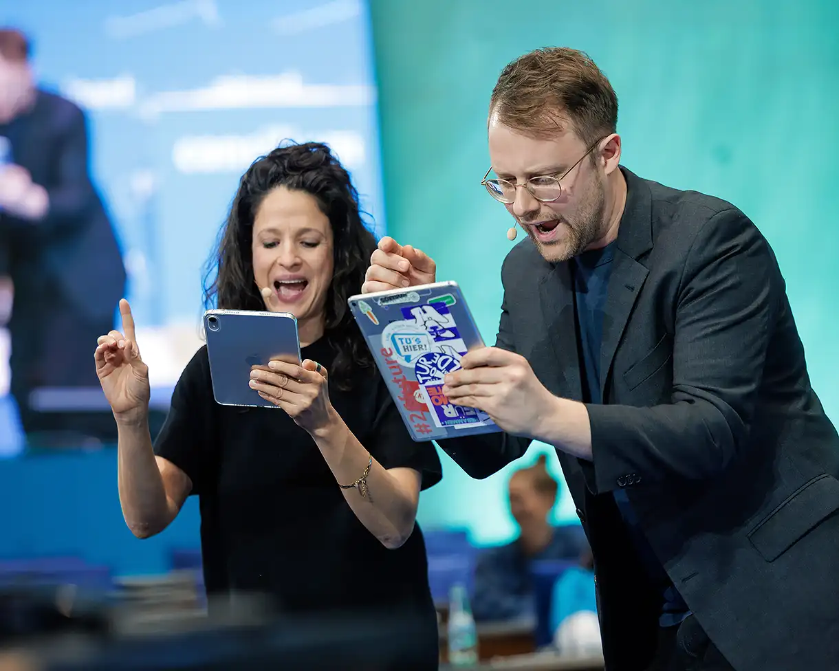fotografen-beste-eventfotografie-bonn der beste Vortrag des Events. Eventfotografie Baumbach in Bonn.