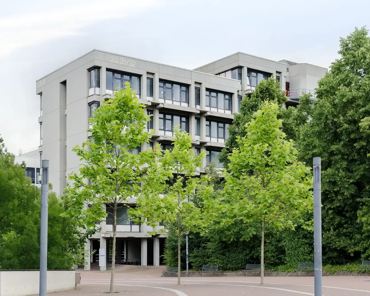 Unigebäude der HHU. Foto: Architektur Fotograf Dirk Baumbach.